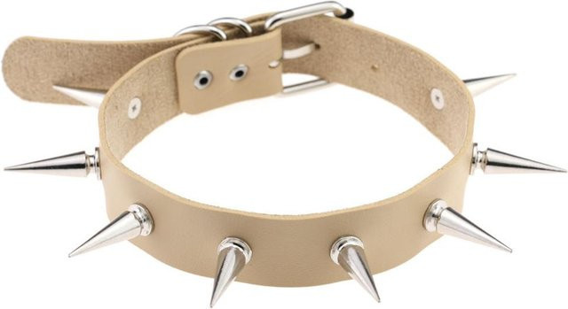 YIRAN Choker Halskette, PU Leder, Schwarz, Damen - Bild 1
