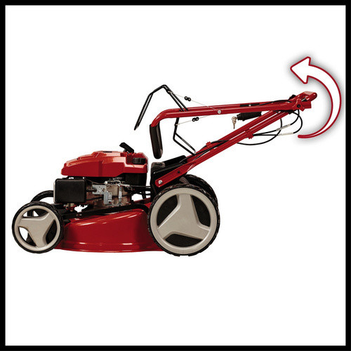 Einhell Benzin-Rasenmäher GC-PM 46 S HW-E mit 4-Takt-Motor, Rot/Schwarz - Bild 4
