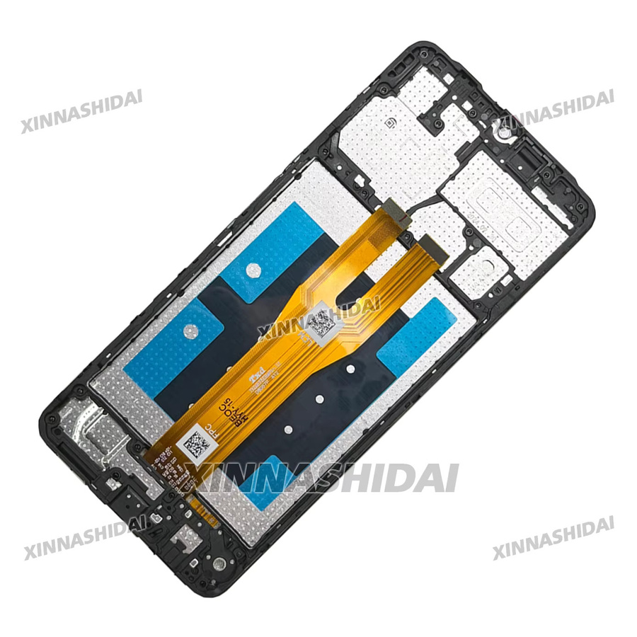 Samsung Galaxy A06 4G LCD-Display mit Touchscreen-Digitizer-Baugruppe und Rahmen in Schwarz - Bild 3