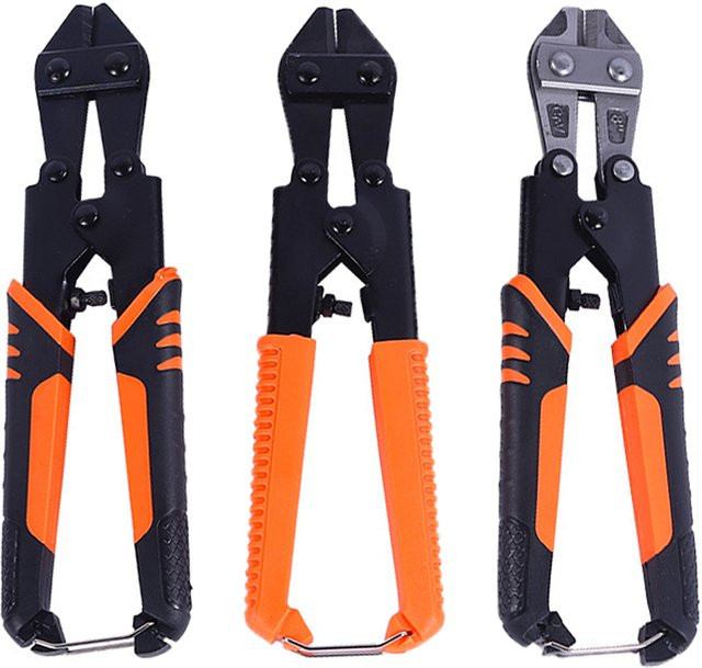 AXE SHAN Mini-Drahtschneider 8 Zoll mit Hebelwirkung und flacher Nase als arbeitssparender Kabelschneider - Bild 1