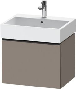Duravit Waschtischunterschrank D-Neo wandhängend in Weiß oder Grau matt, B: 58,4 cm, T: 44,2 cm - Bild 1