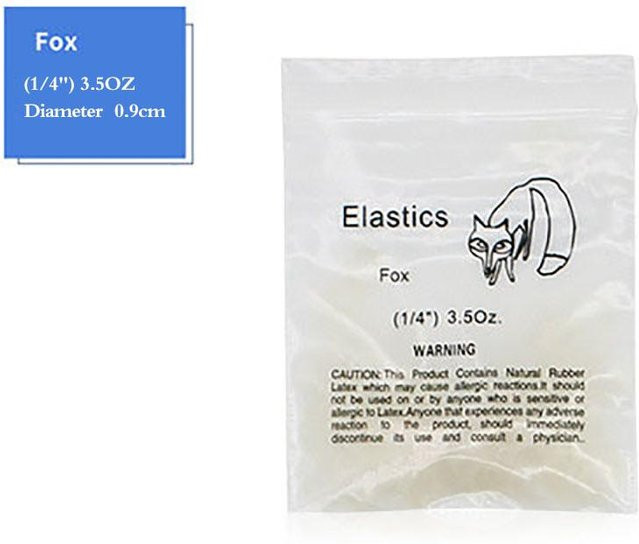 Margin Fades Zahnmedizinische Gummibänder, 100 Stück, Kieferorthopädisch, Latex - Bild 1