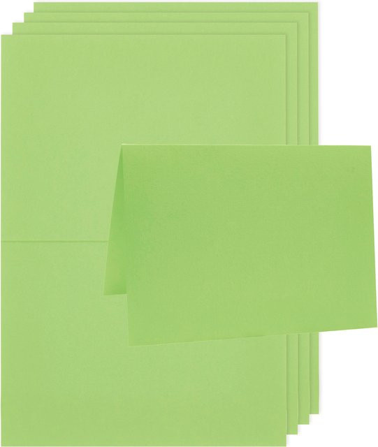 Rico Design Paper Poetry Luxury Karten B6 Hellgrün - Bild 1