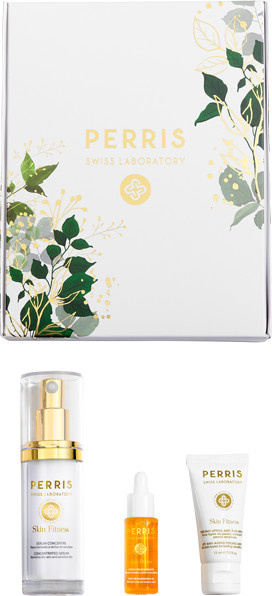Perris Swiss Laboratory Skin Fitness Geschenkset, Serum, Peeling, Öl - Bild 1