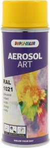 European Aerosols Buntlackspray Art in Rapsgelb glänzend RAL 1021, 400 ml - Bild 1