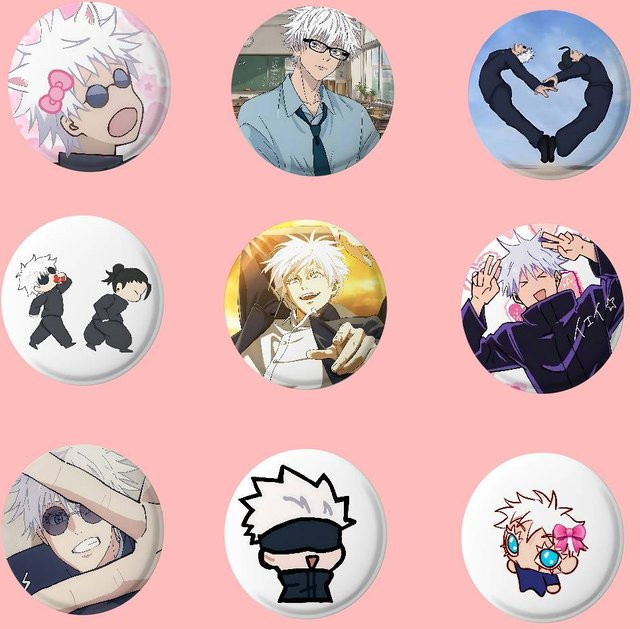 52TOYS Abzeichen Pins, Anime S-Satoru Gojo-s - Bild 1