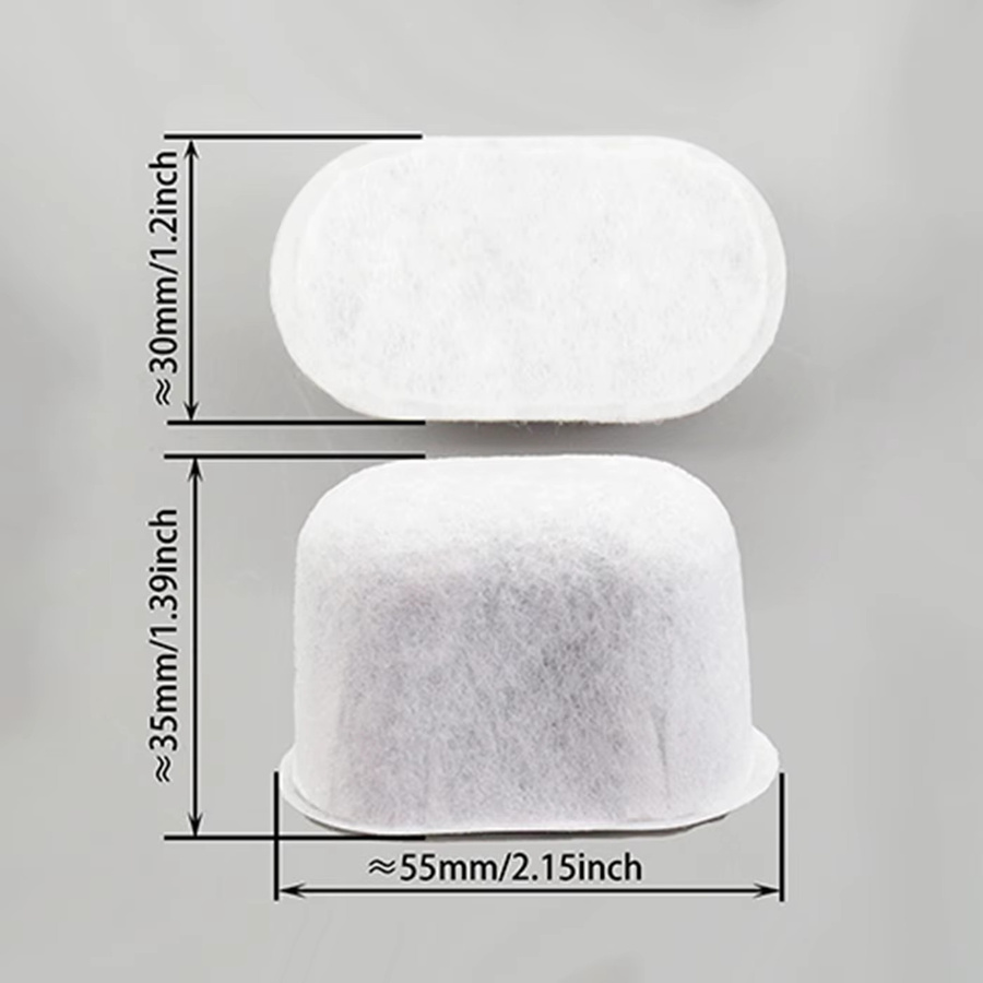 15er-Pack Kokosnuss-Aktivkohle-Kaffeefilter in Weiß als Ersatz für Keurig, Ninja und Breville BWF100 Kaffeemaschinen - Bild 2