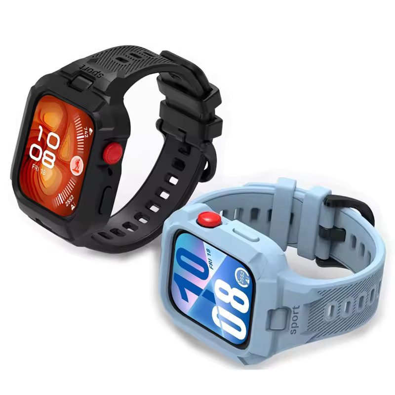 Huawei Uhrenarmband mit TPU-Gehäuse, Schwarz, Unisex - Bild 3