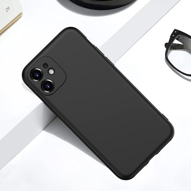 Ricestate Silikon Handyhülle für iPhone Modelle in Schwarz - Bild 1