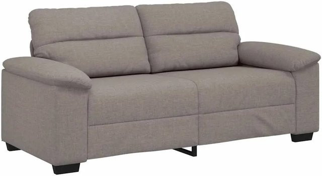 vidaXL 2-Sitzer-Sofa in Beige mit Stoffbezug und modernem Design - Bild 1