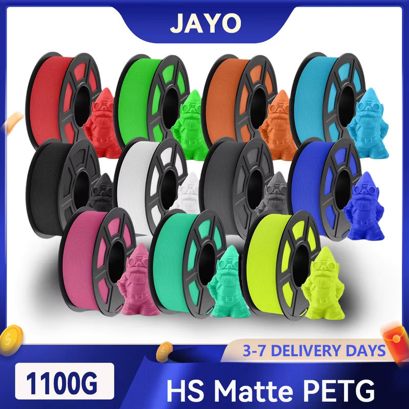 JAYO 1100G 3D-Hochgeschwindigkeits-Matt-PETG-Filament für FDM-Drucker, Durchmesser: 1,75 mm - Bild 6