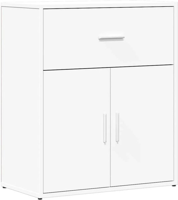 vidaXL Sideboard Weiß aus Holzwerkstoff B/T/H: 60 x 31 x 70 cm - Bild 1