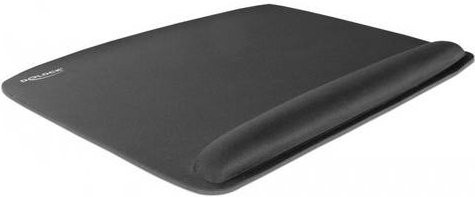 Delock 12601 Ergonomisches Mauspad in Schwarz - Bild 1