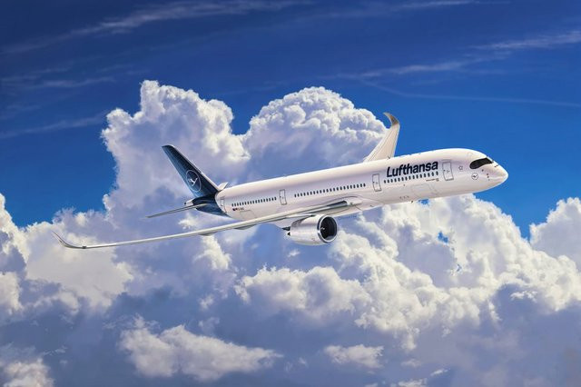 Revell Airbus A350-900 Lufthansa New Livery, Flugmodell Bausatz, 1:144 - Bild 2