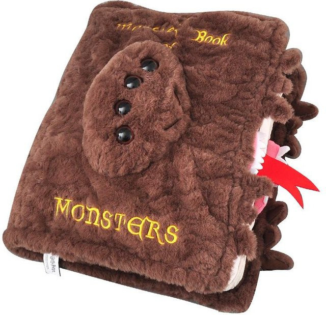 Omnira Harry Potter Monsterbuch, Plüsch, Braun - Bild 1