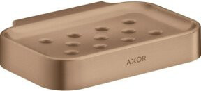 Hansgrohe Axor Uni. Circular Seifenschale für die Wandmontage in Brushed Red Gold, Breite: 12,7 cm, Tiefe: 9,0 cm - Bild 1