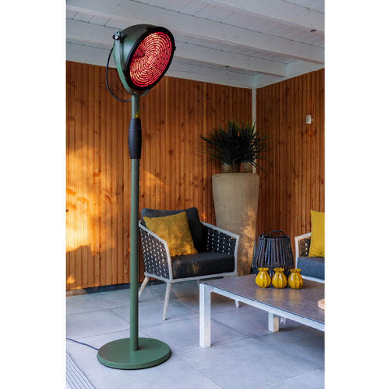 sunred Terrassenheizung Indus Ultra SMART in Grün mit App-Steuerung und WiFi, 2100 W, Heizleistung bis max. 25 m² - Bild 2