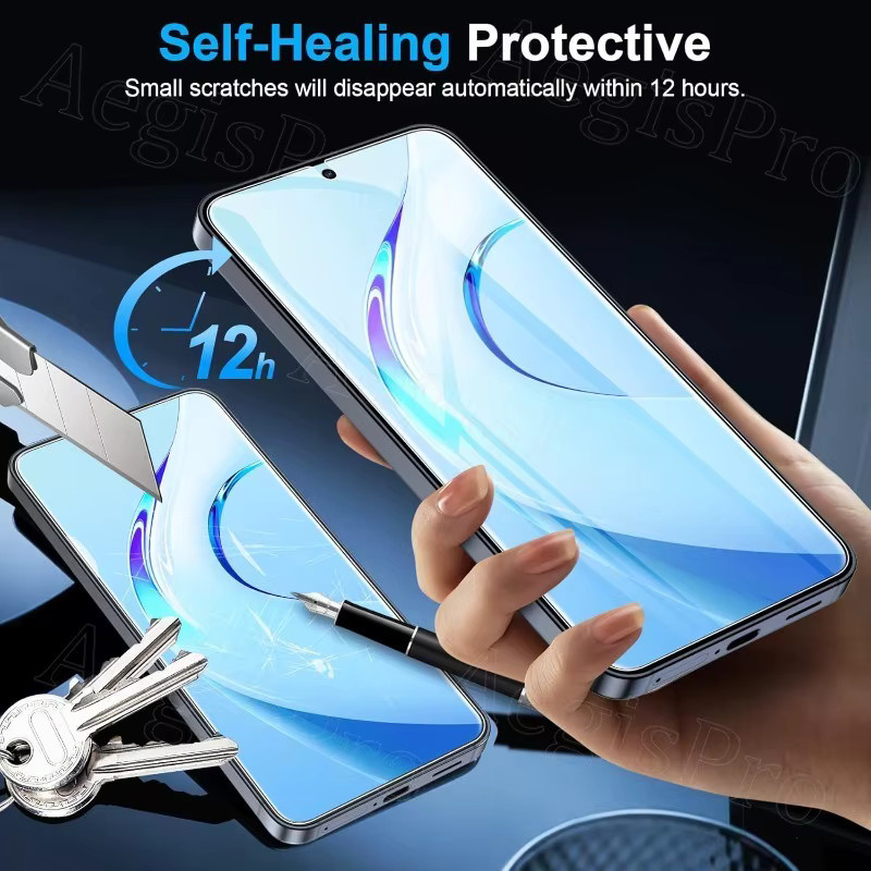 2 Stück Hydrogel-Displayschutz für Samsung Galaxy S26 S25 S24 S23 S22 S21 S20 FE Ultra Plus, transparent, kratzfester Vollschutz - Bild 4