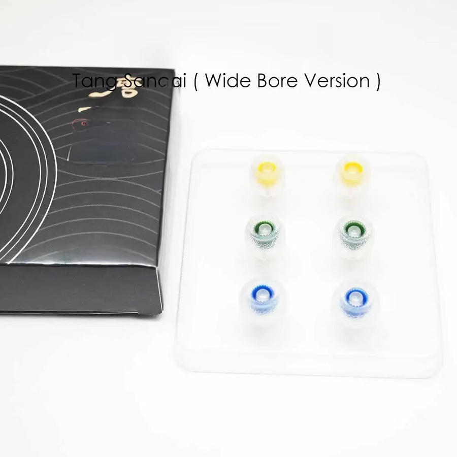 TANGZU Tang Sancai Wide Bore Version In-Ear Eartips in Multicolour - Bild 1