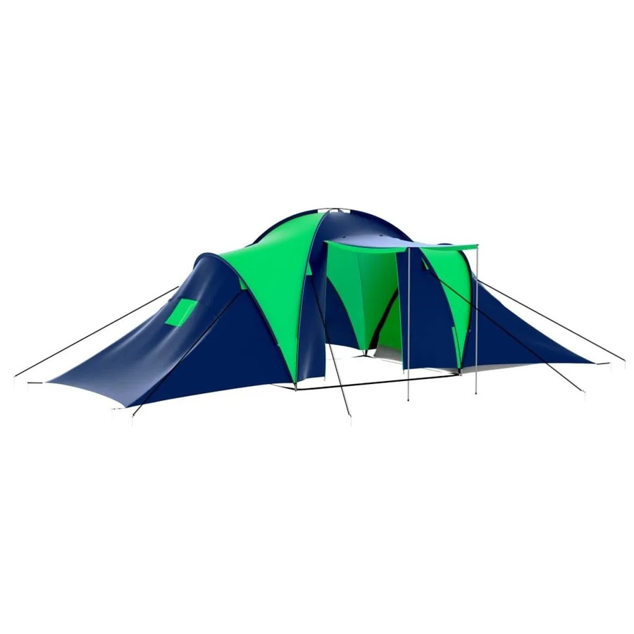 vidaXL Campingzelt für 9 Personen in Blau/Grün, Modell 90412 - Bild 2