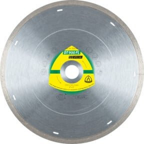 Klingspor DT 900 FL Diamanttrennscheibe für Fliesen, Farbe: Silber, Durchmesser: 180 mm, Dicke: 1,6 mm, Bohrung: 30 mm - Bild 1