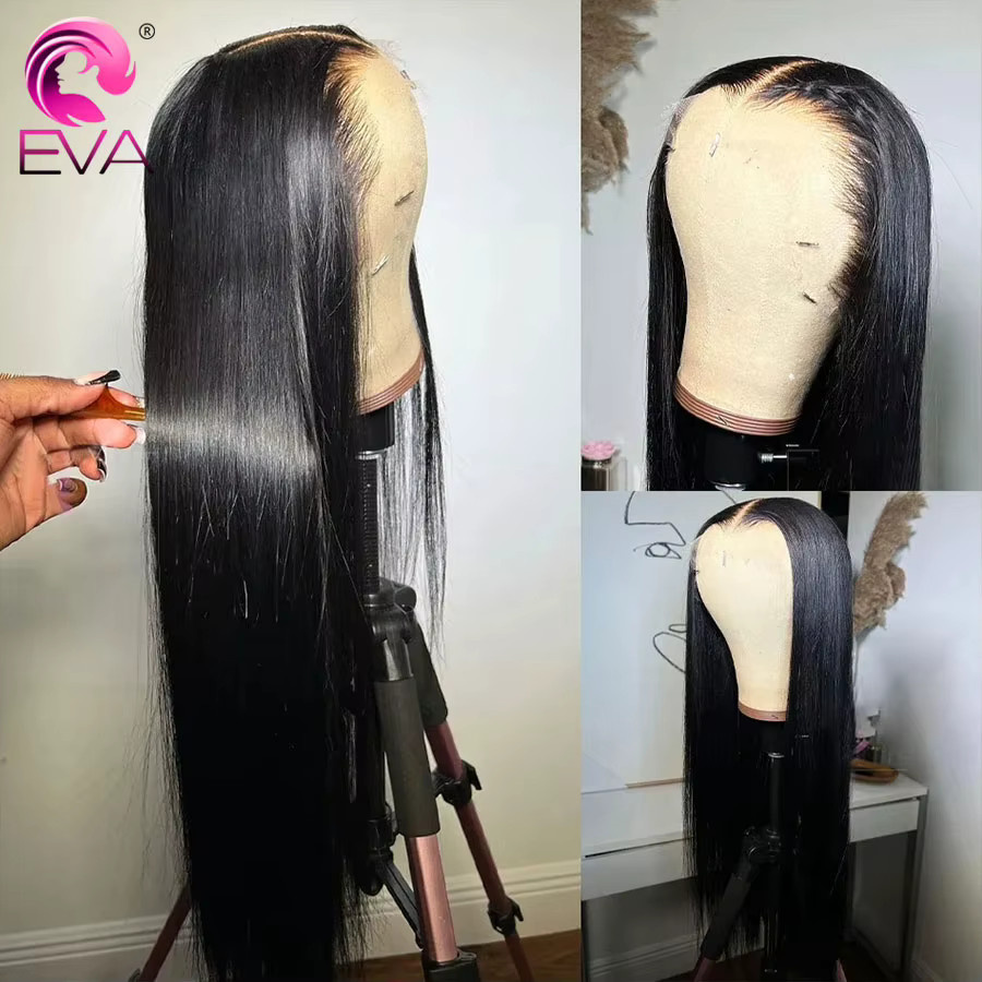 Eva Hair HD Lace Frontal Perücke, 13x6 Echthaar, Preplucked - Bild 3