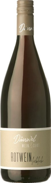 Däuwel Rotwein Cuvée, 100% Dornfelder, Pfalz, 2024, lieblich, 10,0 % vol, 1 l - Bild 1