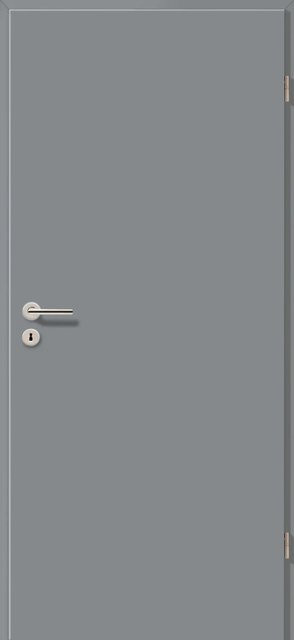 GetaDoor Zimmertür modern in Grau mit Rechtsanschlag, Breite: 61 cm, Höhe: 198,5 cm - Bild 1