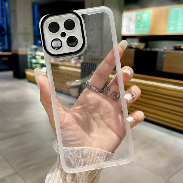 Stoßfeste Silikon Schutzhülle für Honor X8 4G in Transparent - Bild 1