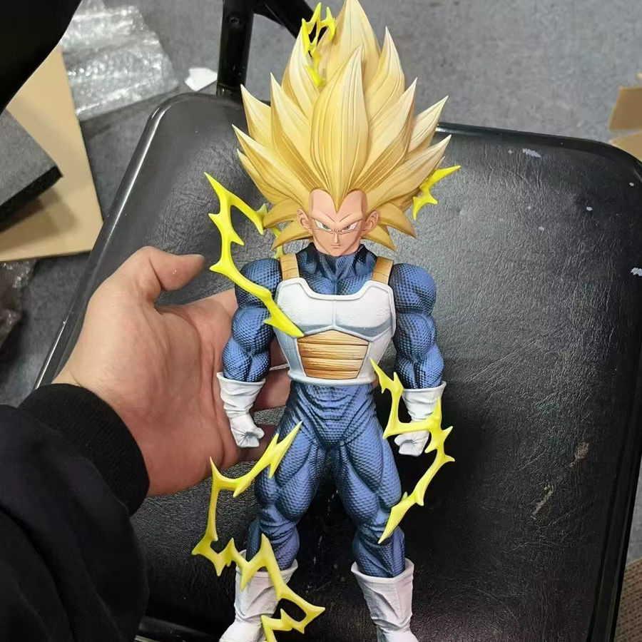 Bandai Dragon Ball Z Ssj3 Vegeta Figur, Actionfiguren, mit austauschbaren Armen - Bild 2