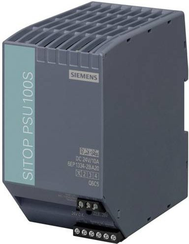 Siemens Hutschienen-Netzteil 24 V/DC 10A 240W in Grau - Bild 1