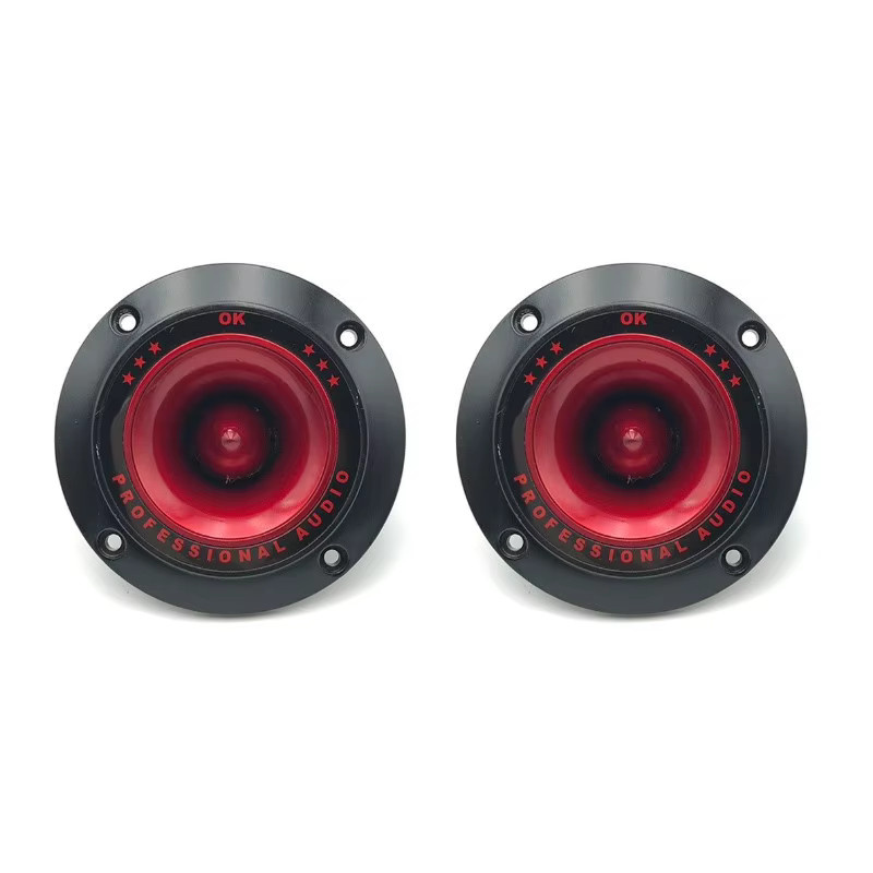 2er oder 4er Set Piezoelektrische Hochtöner 3 Zoll Audio Lautsprecher in Schwarz für PA, DJ, Bühne und Subwoofer - Bild 2