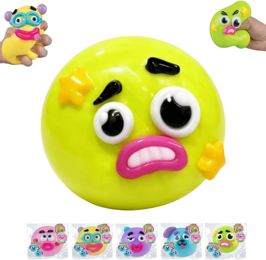 Smushers Curiosities Dog Face Swap Squishy, Slow-Rise-Quetschspielzeug - Bild 2