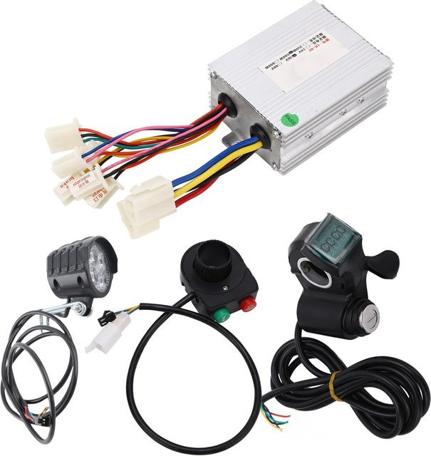 Igeteck Fahrrad-Controller mit Daumengas-Set 36V 500W Gebürsteter Controller in Weiß - Bild 1