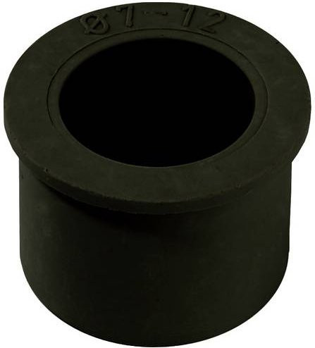 Wiska RDE 50 Dichteinsatz schlagfest mit Zugentlastung M50 aus Kunststoff in Schwarz RAL 9005, 10 Stück - Bild 1