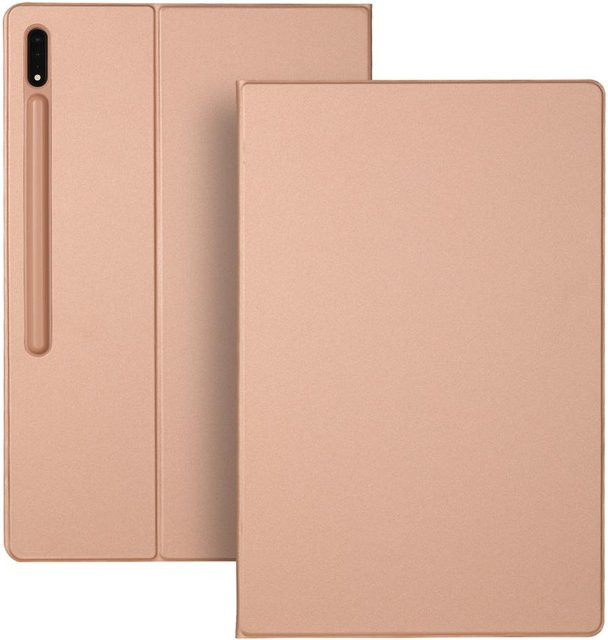 Samsung Schutzhülle für Galaxy Tab S10 FE Plus und Tab S9 FE Plus mit magnetischem Ständer, Stifthalter und automatischer Schlaf-Aufwachfunktion in Pink - Bild 1