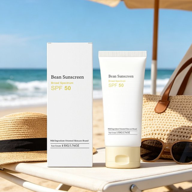 Bean Sonnencreme LSF 50, Creme, Unisex - Bild 1