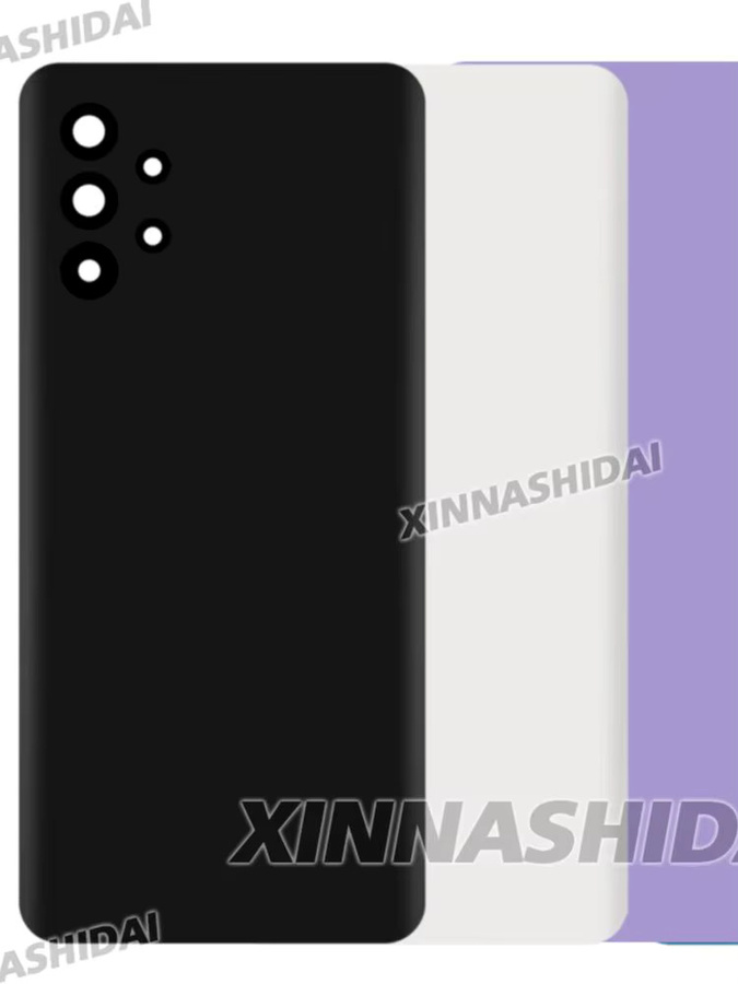 Samsung Galaxy A32 5G Rückabdeckung in Schwarz inklusive Batteriefachdeckel und Kameraeinheit - Bild 5