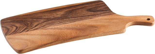 VEGA Servierbrett Prescot aus Holz, rechteckig, braun, B/T/H: 34 x 19,5 x 1,5 cm - Bild 1