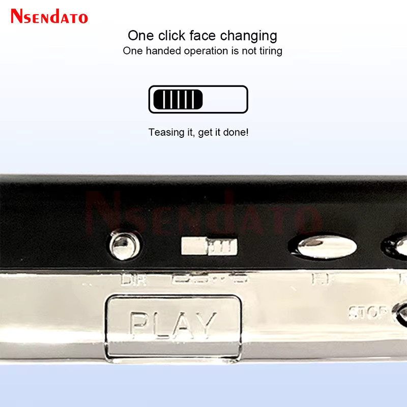 Nsendato Tragbarer USB-C Kassettenrekorder als Kassetten-zu-MP3-Konverter und Audio-Musik-Radioplayer - Bild 2
