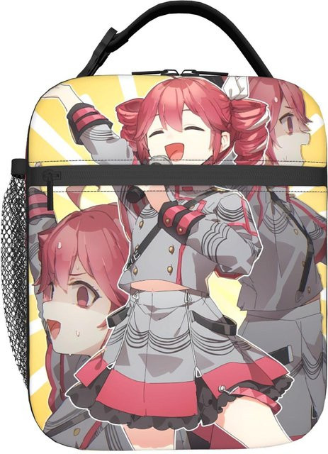 Kasane Teto Lunchtasche von Fancy Style Studio, thermische Kühltasche mit Grafikdesign in Multicolour - Bild 1