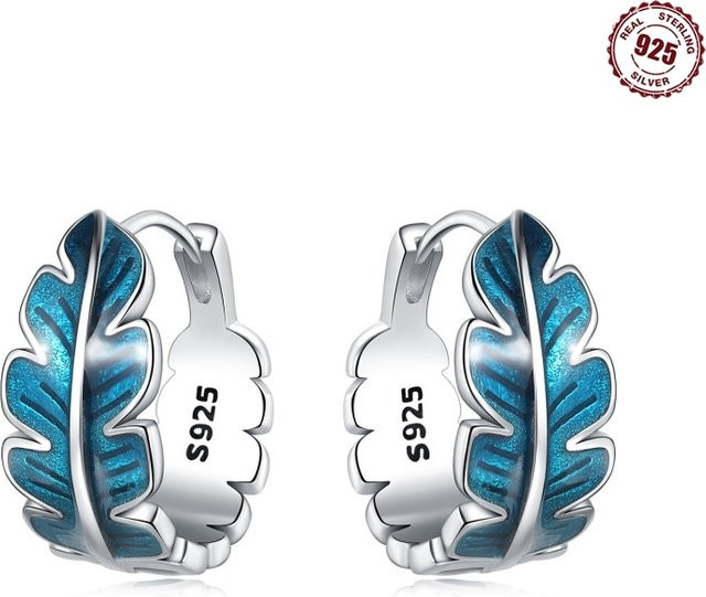 MISEFF Ohrringe, 925 Silber, blau, Damen - Bild 1