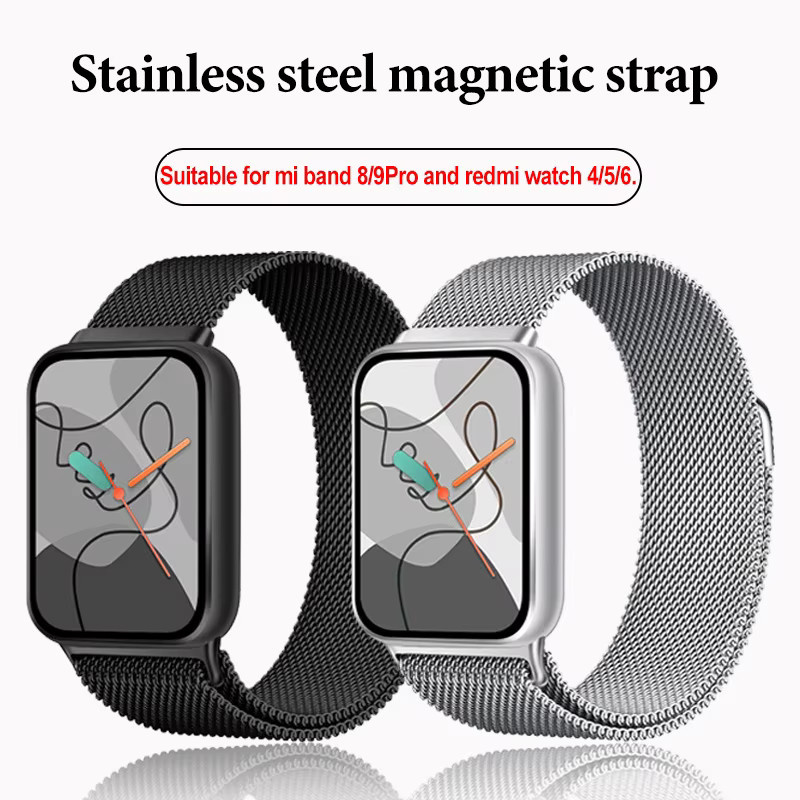 Xiaomi Uhrenarmband Edelstahl, Silber, Unisex - Bild 2