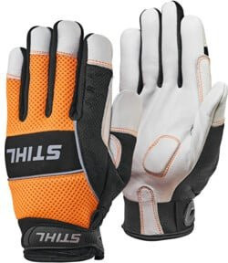 STIHL Arbeitshandschuh ADVANCE Ergo MS aus Leder in Orange, Größe L - Bild 1