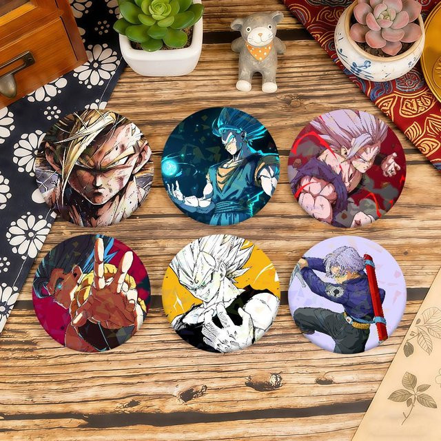 D-Dragon Dragon Ball Anstecknadel aus Metall, Button-Pin - Bild 1