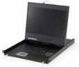 LevelOne KVM-8901 KVM-Konsole für Rack-Einbau in Schwarz mit VGA, USB und PS/2, 19 Zoll, Auflösung 1440 x 900 Pixel - Bild 1