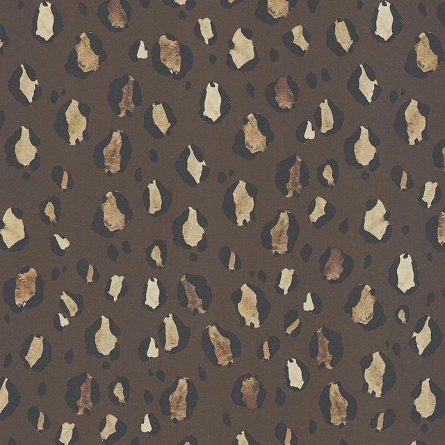 PROFHOME 782163-GU Vlies Tapete mit Leopardenmuster in Braun, Schwarz und Beige, Breite: 0,53 m, Länge: 10,05 m - Bild 1