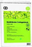 Soennecken Notizblock oeco A4 liniertes Papier Blauer Engel weiß grün - Bild 1