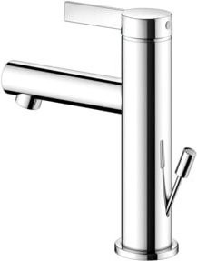 Keuco Einhebelmischer 100 IXMO für Waschtisch mit Zug- und Ablaufgarnitur, Farbe Chrom/Silber - Bild 1