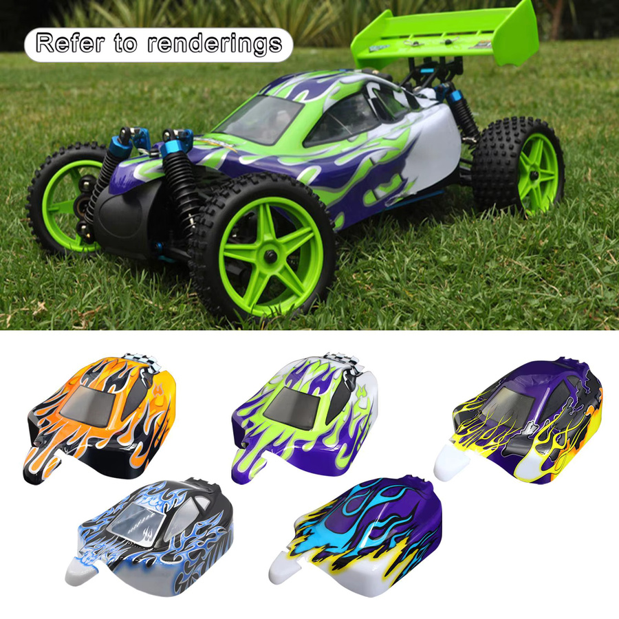 Sharprepublic Upgrade-Autokarosserie 1:10, Ersatzteile, Kunststoff, Blau, Bunt / Mehrfarbig - Bild 1